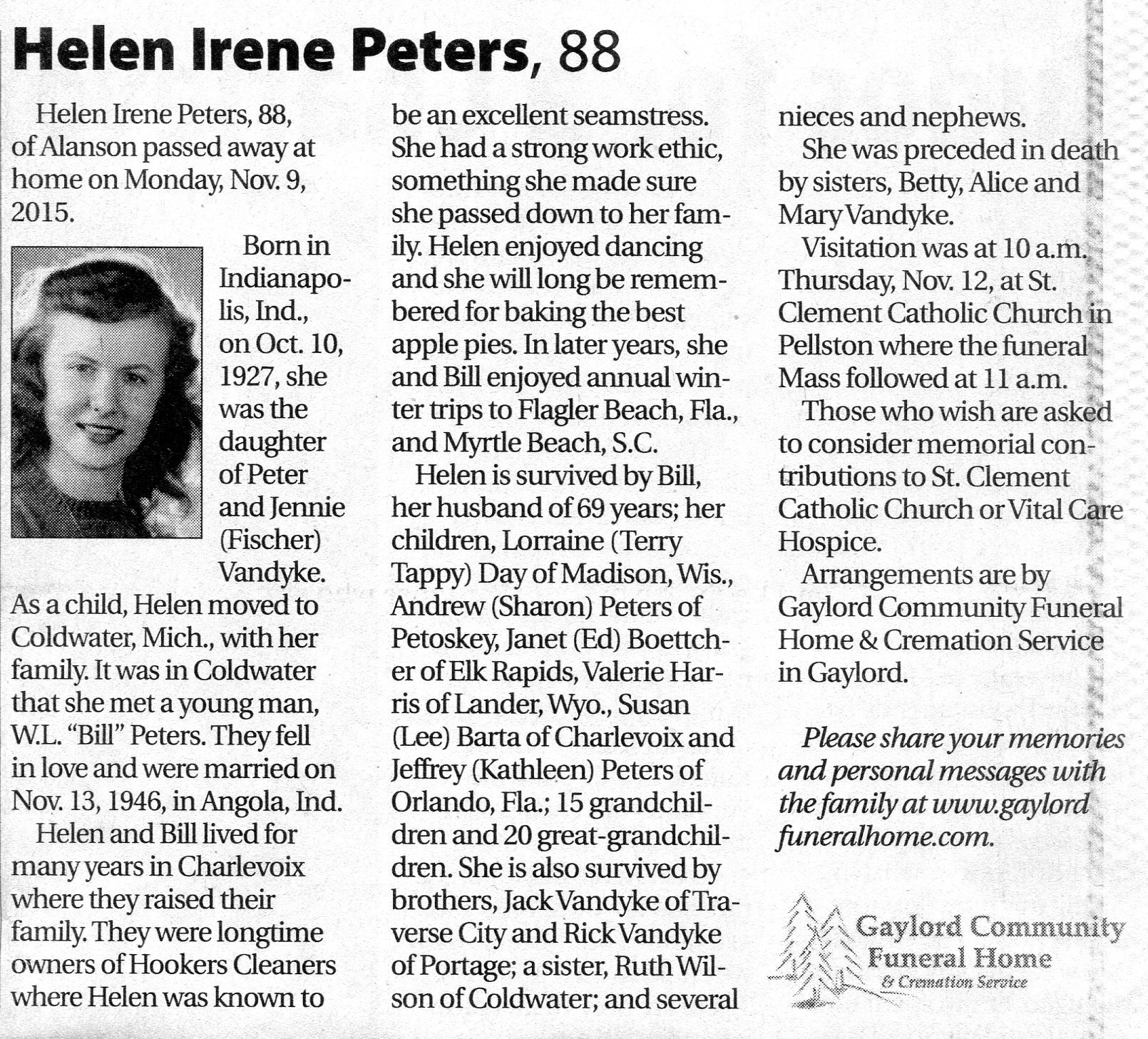 Helen Irene Peters thumbnail