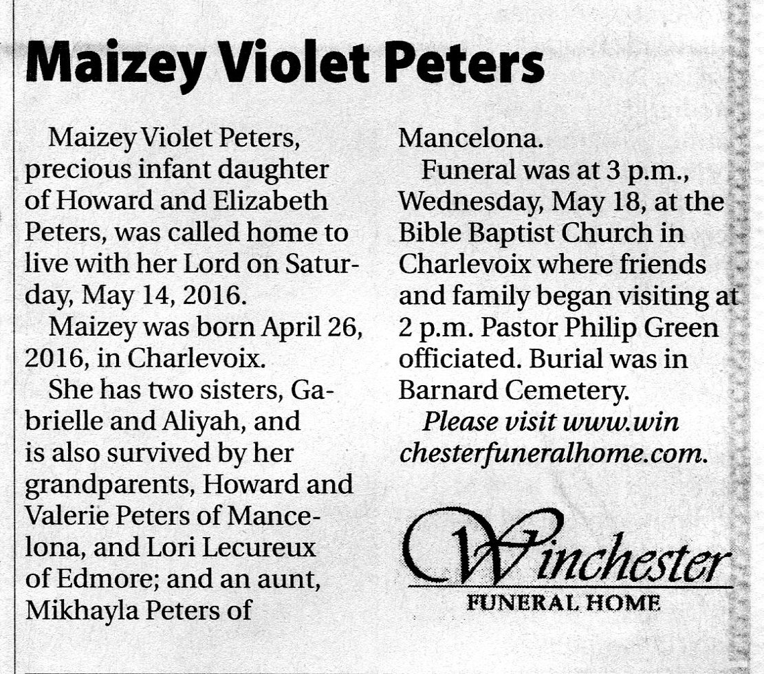 Maizey Violet Peters thumbnail