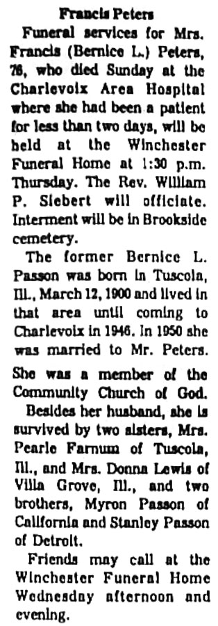 Bernice L. Peters thumbnail