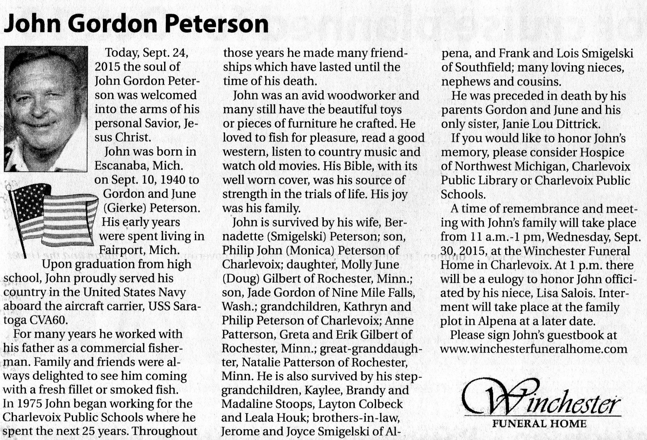 John Gordon Peterson thumbnail