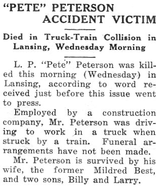 "L. P. "Pete"" Peterson thumbnail