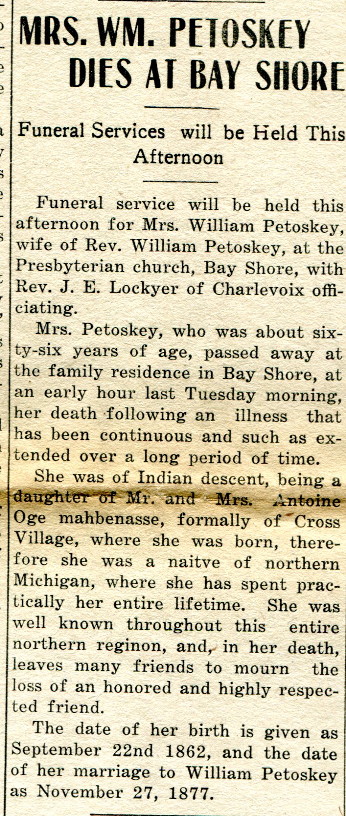 Mrs. William Petoskey thumbnail