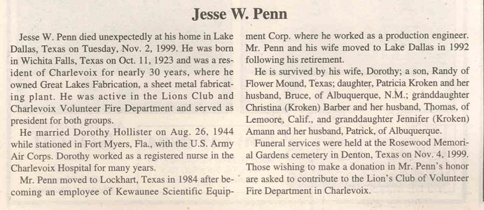Jesse W. Penn thumbnail