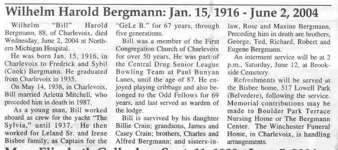 "Willhelm Harold "Bill"" Bergmann thumbnail