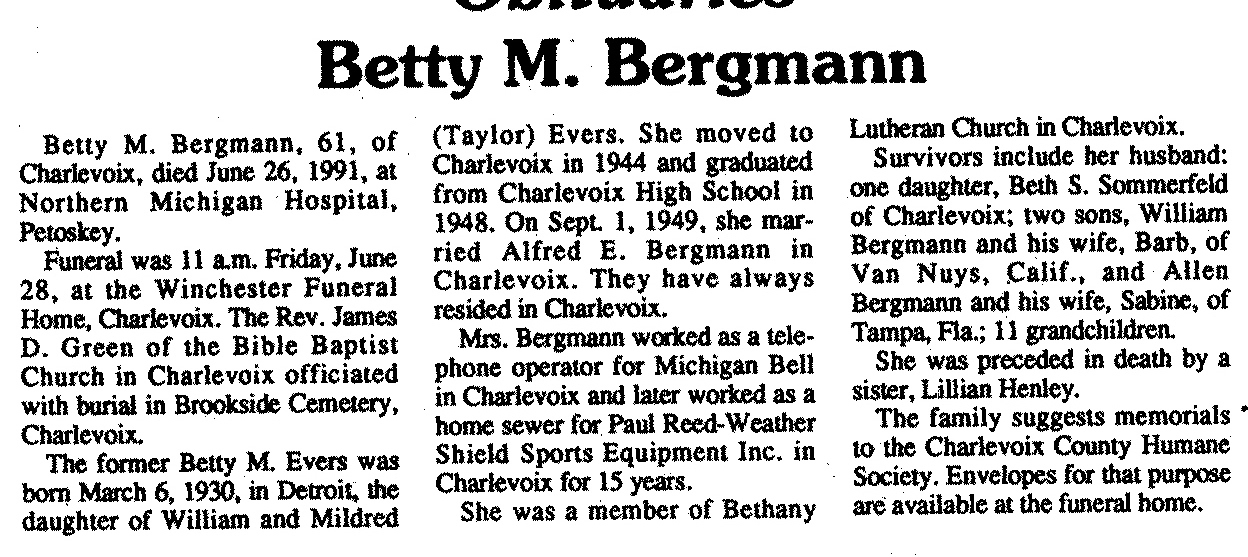 Betty M. Bergmann thumbnail