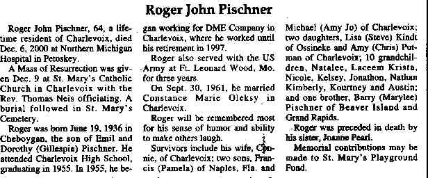Roger John Pischner thumbnail